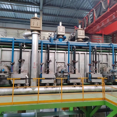 Dây chuyền mạ kẽm liên tục tối đa 1250mm với lò nung và thiết bị điện