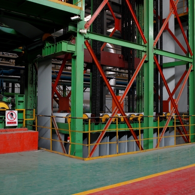 Dây chuyền sơn màu tấm mạ kẽm Các nhà sản xuất Dây chuyền sơn phủ kim loại 0.16-0.6 × 1400MM