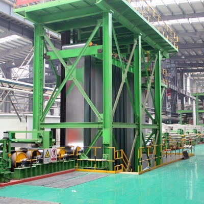 Dây chuyền sơn màu tấm mạ kẽm Các nhà sản xuất Dây chuyền sơn phủ kim loại 0.16-0.6 × 1400MM