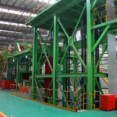 Dây chuyền sơn màu thép carbon cho kim loại thép phẳng 150000 T / Y