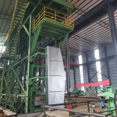 Dây chuyền thiết bị mạ kẽm nhúng nóng 2.0-3.0mm 450mm 120000TPY Thép kim loại