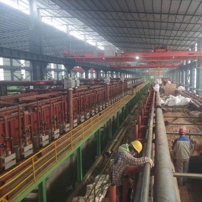 Quy trình dây chuyền mạ kẽm nhúng nóng 1.0-1.5mm 650mm 100 000TPY