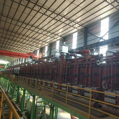 Thiết bị dây chuyền mạ kẽm nhúng nóng GI 0,15-0,8mm 1250mm 200000TPY