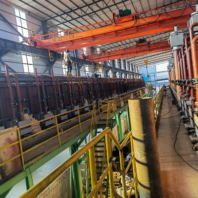 Dây chuyền mạ kẽm nhúng nóng 100000TPY trong 1,5-3,0mm 550mm