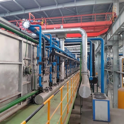 Dây chuyền Cgl mạ kẽm 1250mm liên tục cho vật liệu cuộn cán nóng