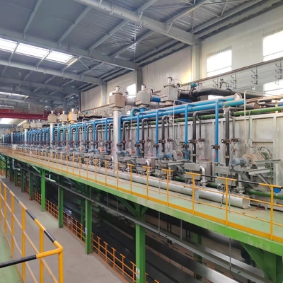 Dây chuyền mạ kẽm liên tục tối đa 1250mm với lò nung và thiết bị điện