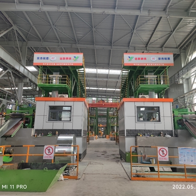 Thiết bị dây chuyền mạ kẽm 0,25mm Loại liên tục cho cuộn cán nguội