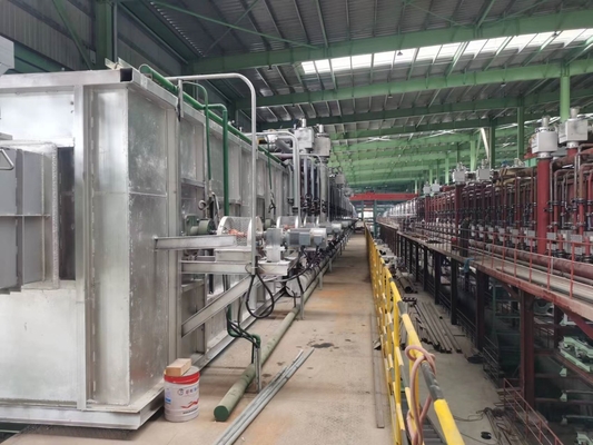Máy mạ kẽm nhúng nóng liên tục 0,4-1,6mm 800mm