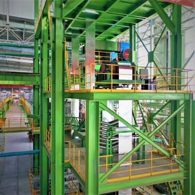 Dây chuyền mạ kẽm liên tục dọc Thiết kế nhà máy mạ kẽm điện bằng thép