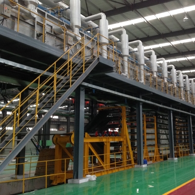 Quy trình dây chuyền mạ kẽm liên tục bằng thép 0,12-0,8mm Dải kim loại 600-1350mm Ss